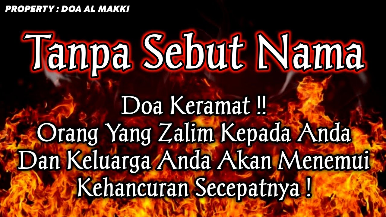 PUTAR SEGERA AYAT INI❗Agar Orang Yang Dzolim Pada Anda Mendapat Karma & Balasan Dari Allah❗