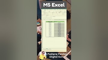 Excel में BAR Code कैसे बनाये? | Generate BAR Code in Excel | #shorts #excel #tips #tricks #barcode