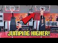 INSANE Dunk Session On 10 Feet! Some Of My Highest Jumps Ever