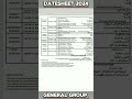 9TH CLASS DATESHEET 2024|GENERAL GROUP|KARACHI BOARD|SINDH BOARD