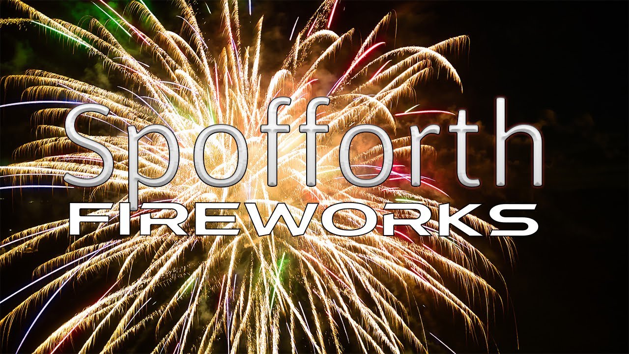 Cinematic fireworks at Spofforth, Cricket Club