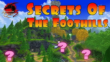 SECRETS & Drops of Battleon Foothills! AdventureQuest 3D