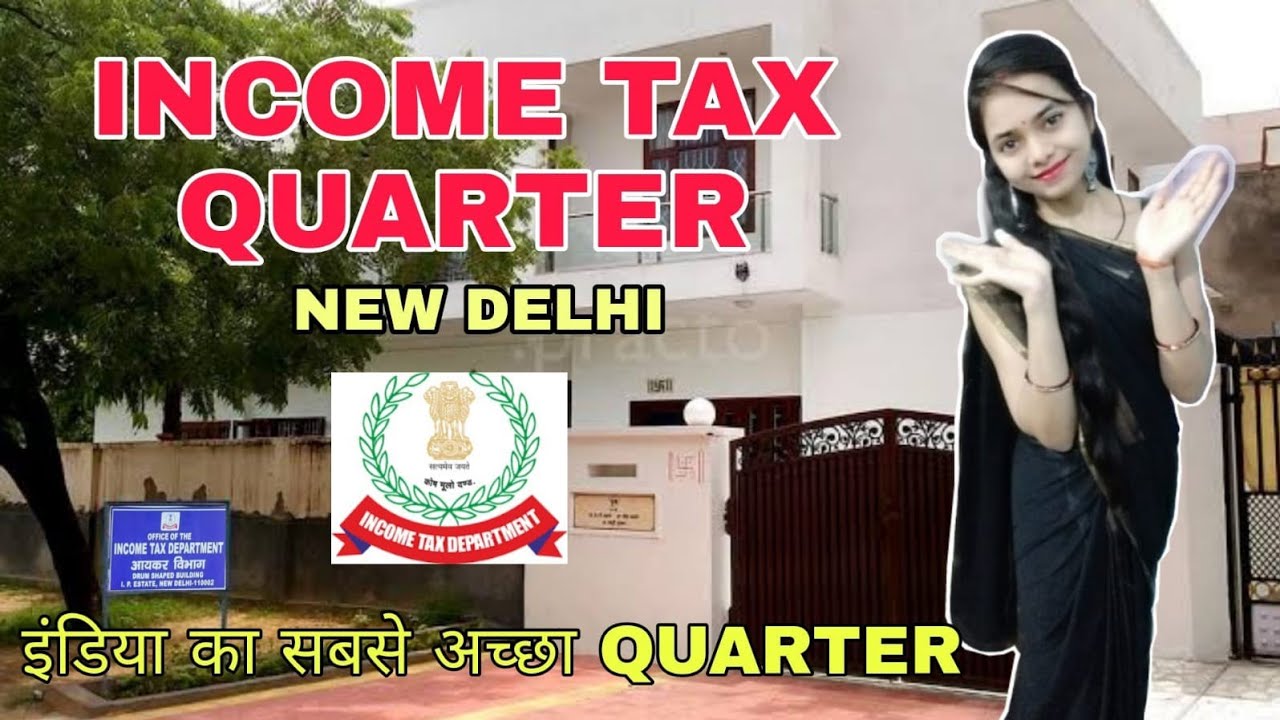 Tax Department Quarter 😍Delhi💖SSC tax inspector