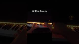 Golden Brown - The Stranglers Piano #piano #pianotok #goldenbrown #cover