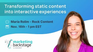 Transforming static content into interactive experiences