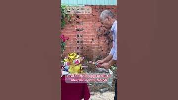 Lễ động thổ - Khởi công xây dựng nhà phố tại Hiệp Thành, Thủ Dầu Một, Bình Dương #xaynhatrongoi