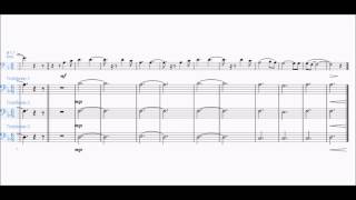 Hallelujah- Trombone Quartet