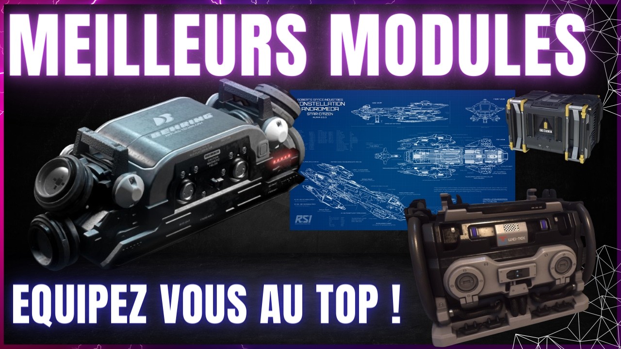 Star Citizen : Equiper son vaisseau avec les meilleurs modules - YouTube