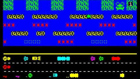 Froggy  Sinclair ZX Spectrum HYPERSPIN NOT MINE VIDEOSEurope