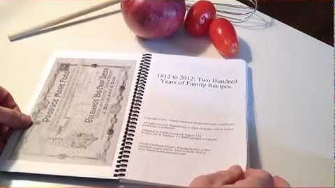 Organize Recipes and Create a Cookbook