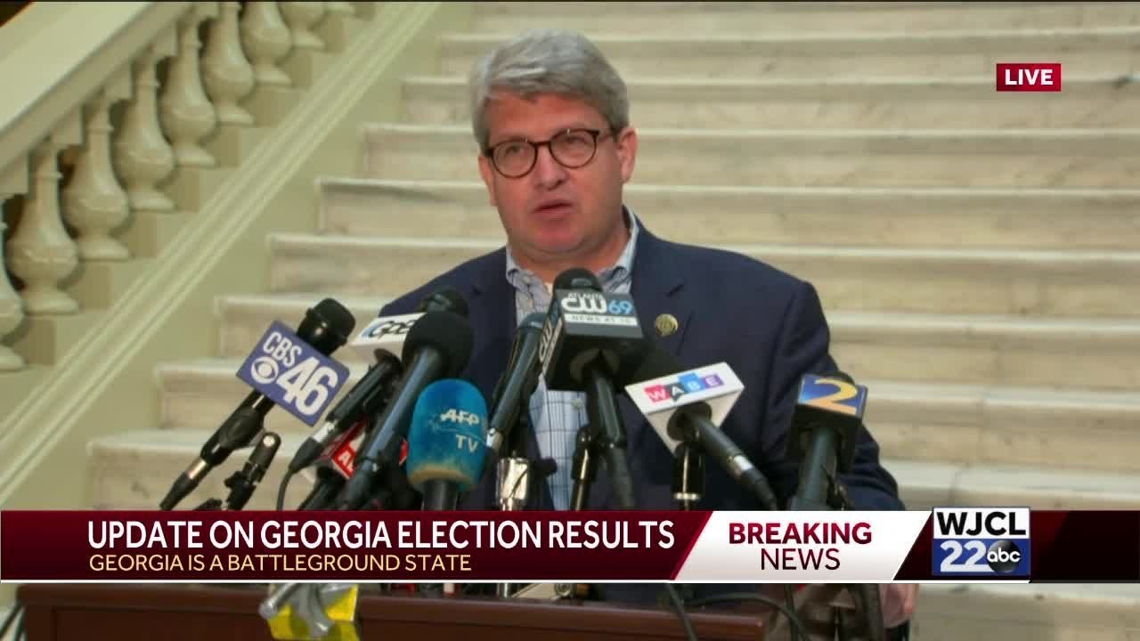 Secretary Ga Ga. Secretary of State update Nov. 5 - YouTube