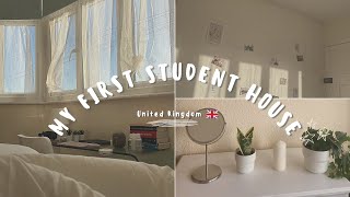 My first student house in UK | and how much I pay in rent
