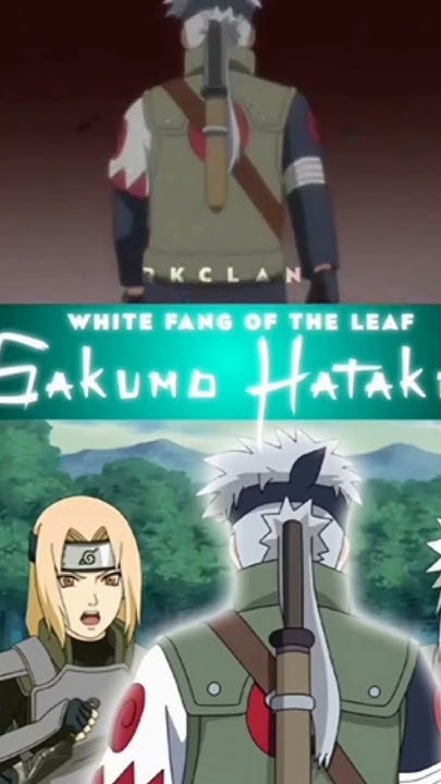 Who Is The White Fang Of The Leaf white fang of the leaf sakumo hatake #naruto - YouTube