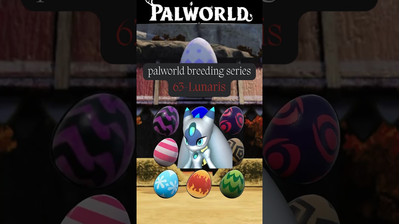 Lunaris breeding | full palworld breeding series 