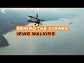 Wing Walking on a Biplane | Behind the Scenes