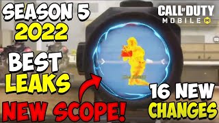 16 New Changes In Cod Mobile You Going To See In Season 5 2022 Codm Updates