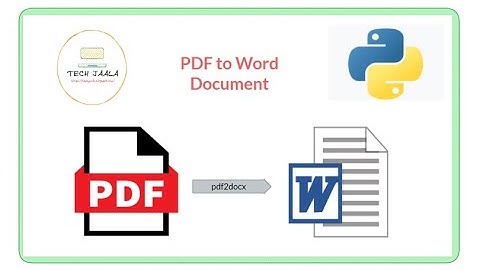 Convert PDFs to Word Documents Easily with Python | Step-by-Step Tutorial