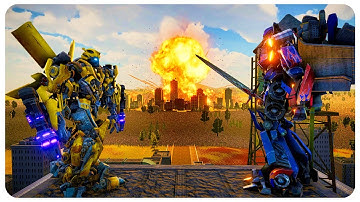 4.5 Million Aliens vs the City of Autobots – Ultimate Epic Battle Simulator 2 UEBS 2 (4K)