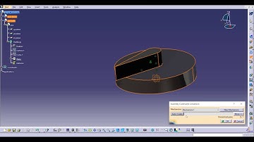Simple CATIA Animation - Revolute Joint