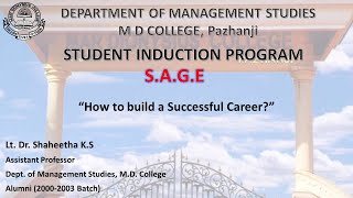 Students Induction Program: - BBA