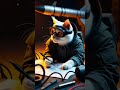 🚀 "The Cat Who Built a Missile 😼🔥 | Genius AI Cat Scientist Story"#shorts #shortsfeed #shortsviral