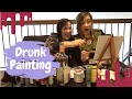 drunk painting challenge