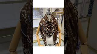 Classic Louis Vuitton, 70% Cashmere 30% Silk women's scarf, 140*140cm