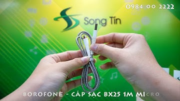 BOROFONE - Dây Cáp Sạc BX25 - Cổng Micro 1m
