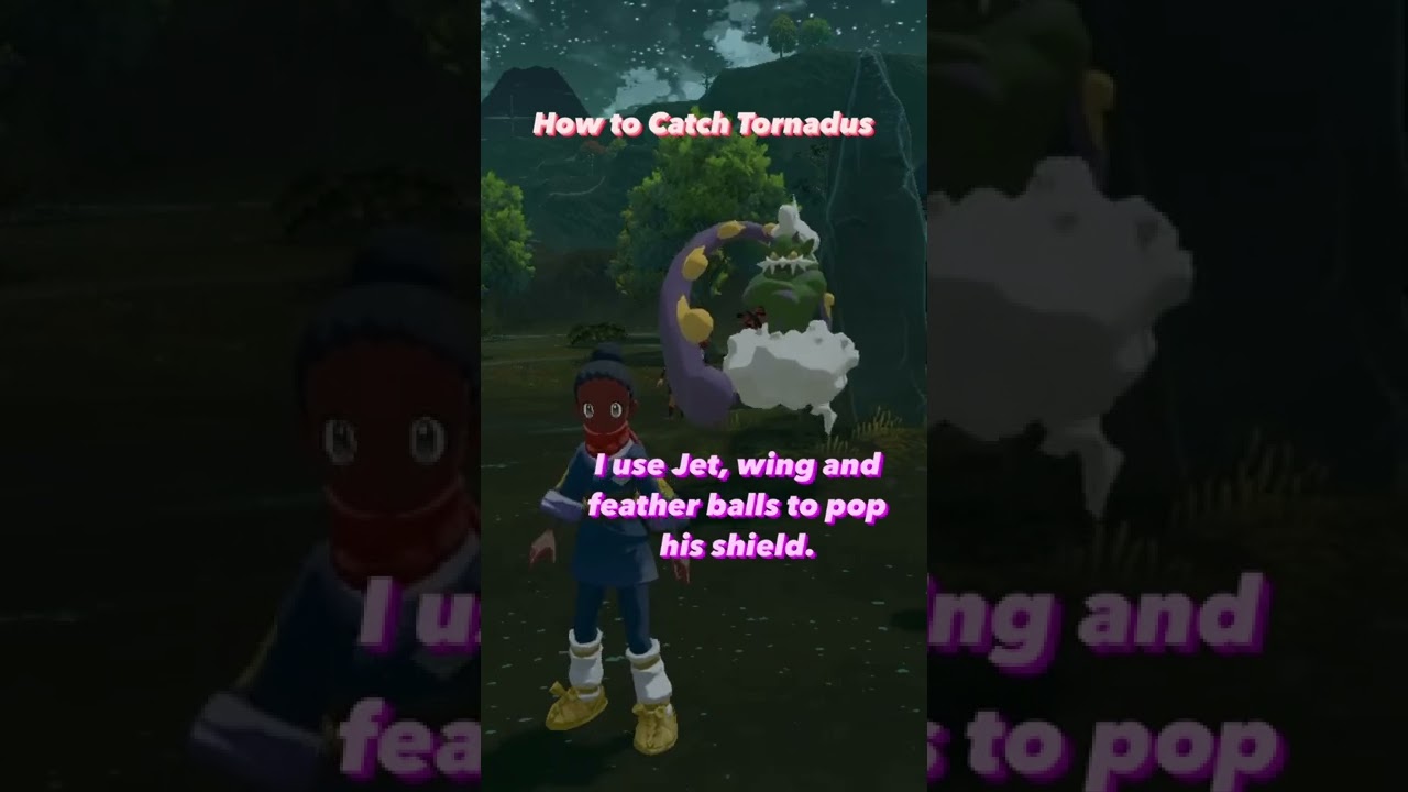 How to catch Tornadus in Pokémon Legends: Arceus
