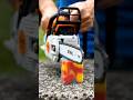 wood cutting machine se earfone ko kata #viralvideo #chainsaw #aishorts #craft #3danimation