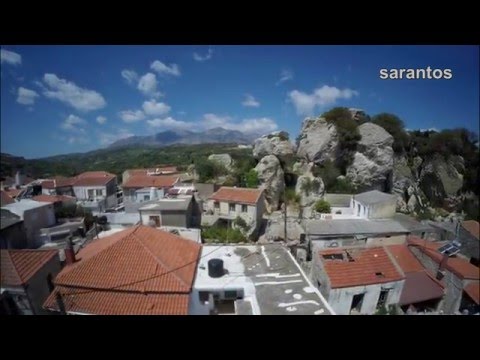 The Greek village with rock balance from above - Το χωριό που δεν φοβάται ''χάρο''...