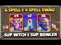 TH18 Super Witch Attack &amp; Super Bowler Attack Strategies! Best TH18 Attack Strategy Clash of Clans