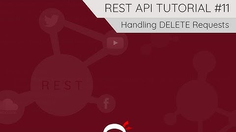 REST API Tutorial (Node, Express & Mongo) #11 - Handling DELETE Requests