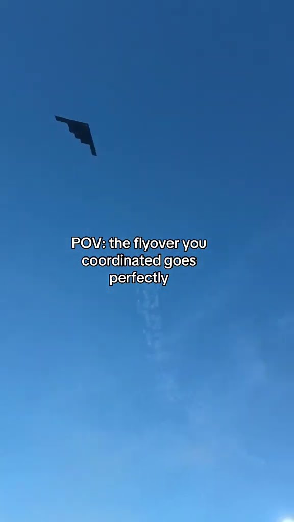 The ground crew had to celebrate ?