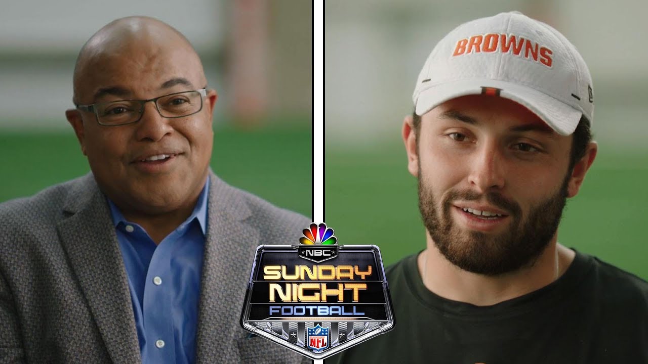 cleveland browns draft Baker Mayfield on his fear of failing, passionate Cleveland fans, new era of young QB's | NBC Sports