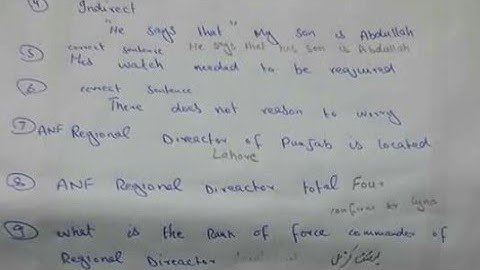 anf today past paper | anf test held on 31-01-2021