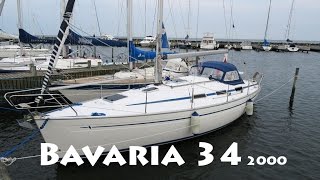 2000 Bavaria 34  2 cabin