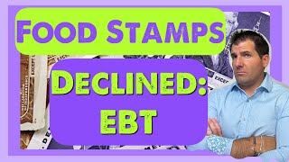 EBT Declined! Food Stamp Recipients are on High Alert