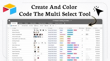 How to Create and Color Code The Multi Select Tool in Airtable