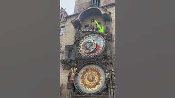 The OLDEST functioning astronomical clock in the world #prague