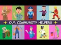 Our Helpers, Community Helpers for kids, Our Helpers Activity, Our Helpers Name, Peoples Who Help Us