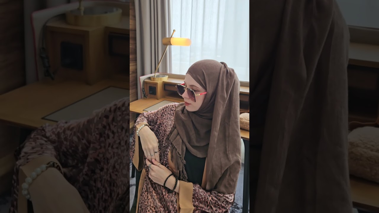 NEZMA Outerwear Desain Kontemporer Motif Animal Print  