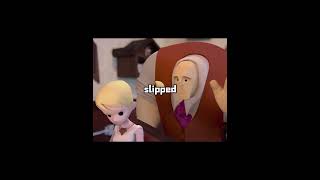 The barber accidentally cut off the girl's pigtail #cartoon