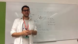 Show that 4 points are coplanar