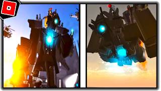 Early Leak Of Upgraded An Cameraman In Strange Bathtub War - Roblox