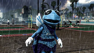 NBA 2K21 but with the mascot that gives me depression