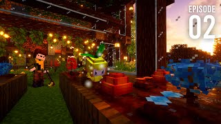I've built a GREENHOUSE for SHINY POKEMON in my COBBLEMON FOREVER WORLD!