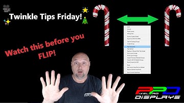 💡 Twinkle Tips Friday ✨: How SHOULD You 🔄 Flip Your xLights Models?