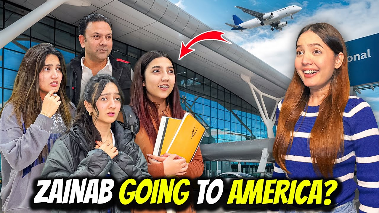 Zainab Ka School Trip America Jaraha😱🇺🇸| Iqra Api Ky Ghar Par Qabza Karlia🤣|Sistrology