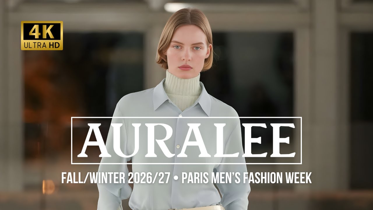 Auralee Men's Fall/Winter 2026/27 | Paris Fashion Week Runway Show